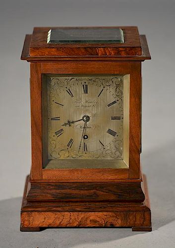 19th C. Hawley Bracket Clock