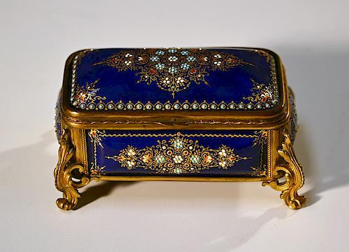 19th C. French Jewel Casket