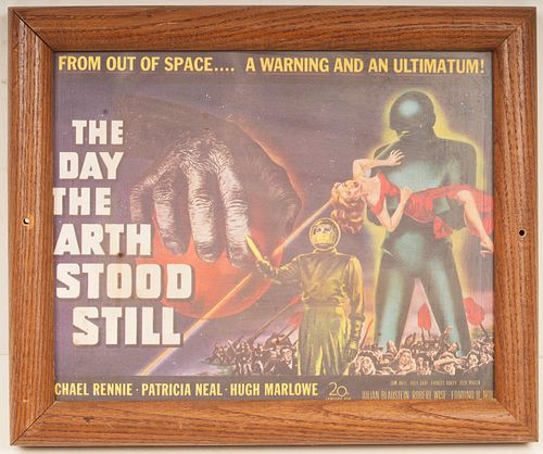 Vintage "The Day The Earth Stood Still" Print Ad