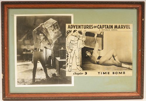 Vintage "Captain Marvel" Movie Memorabilia 