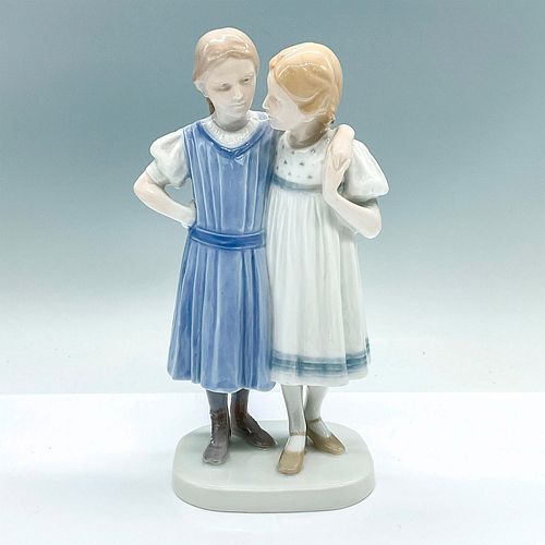Bing & Grondahl Porcelain Figurine, Two Girls