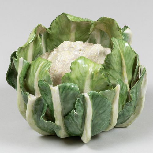 Lady Anne Gordon Porcelain Model of a Cauliflower