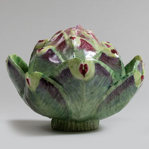 Lady Anne Gordon Porcelain Model of an Artichoke
