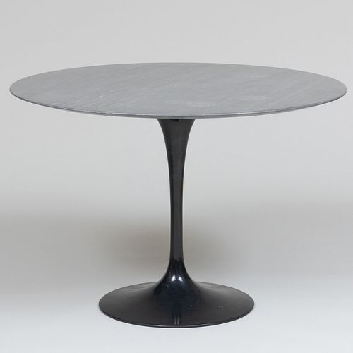 Eero Saarinen for Knoll Marble and Enamel 'Tulip' Table