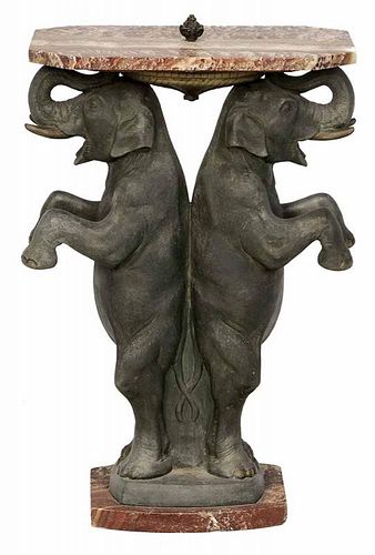French Art Deco Elephant Figural and