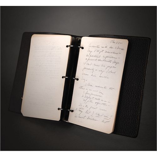John F. Kennedy&#39;s Diary from 1945, with Comments on Hitler, FDR, Politics, and World War II