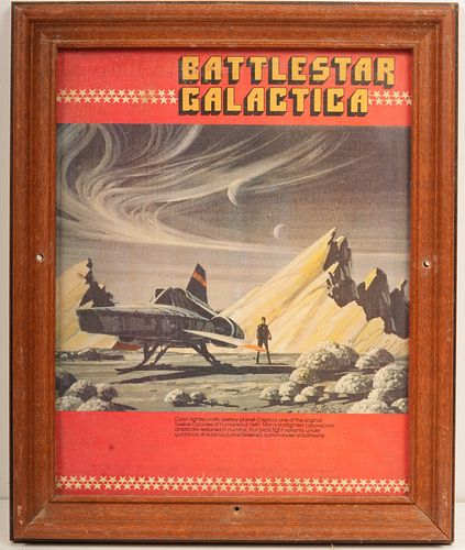 Vintage "Battlestar Galactica" Print Ad
