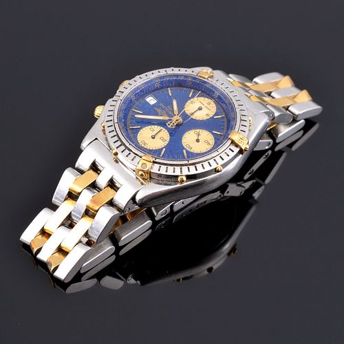 18K Gold & Stainless Steel Breitling Estate Watch