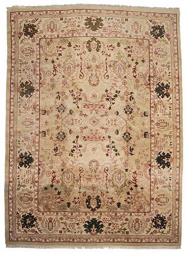 Oushak Style Carpet