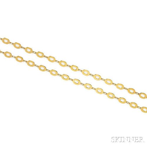 18kt Gold Chain, Cartier