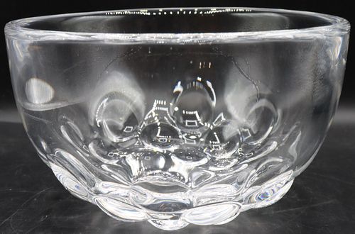 Clear Glass Orrefors Bowl