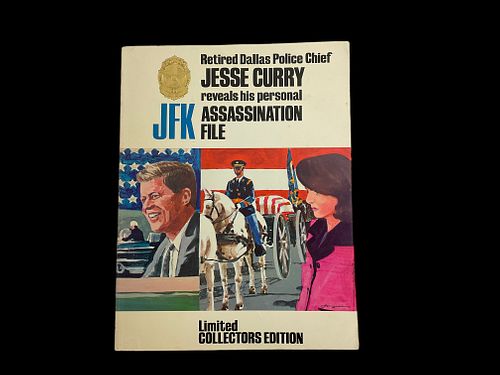 Retired Dallas Police Chief Jesse Curry JFK Assassination File Limited Collectors Edition 