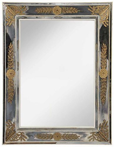 Venetian Style Eglomisé Mirror-Framed