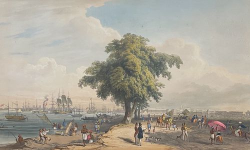 D'Oyly - Town and Port of Calcutta
