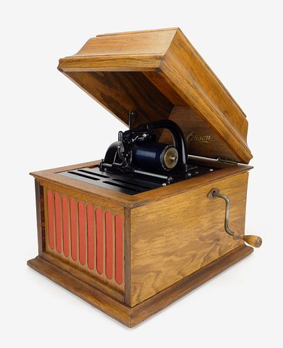Edison Amberola cylinder phonograph