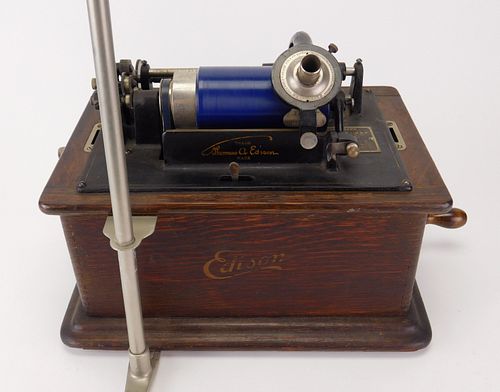 Edison standard cylinder phonograph