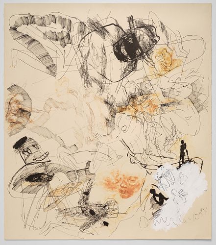 Oliver Lee Jackson, "Drawing (6.15.84)", 1984