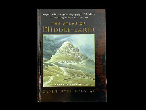 The Atlas Of Middle-Earth, Revised Edition by Karen Wynn Fonstad, 1991
