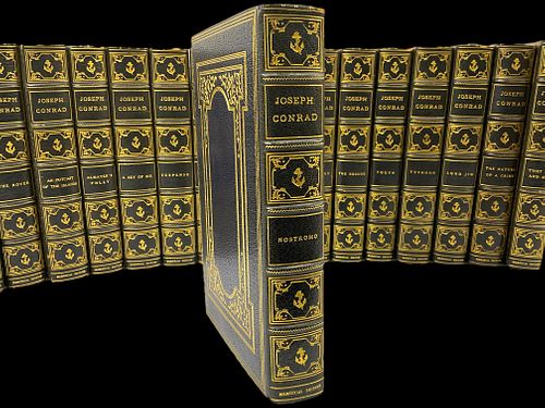 22 Books of Collected Works of Joseph Conrad, Memorial Edition, 1925