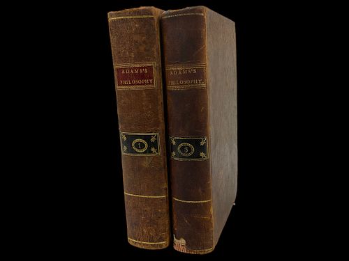 George Adams "Lectures on Natural and Experimental Philosophy" 1806 Vol. 1 and 3