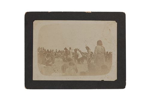 Ca. 1890 James Mooney Ghost Dance Photograph