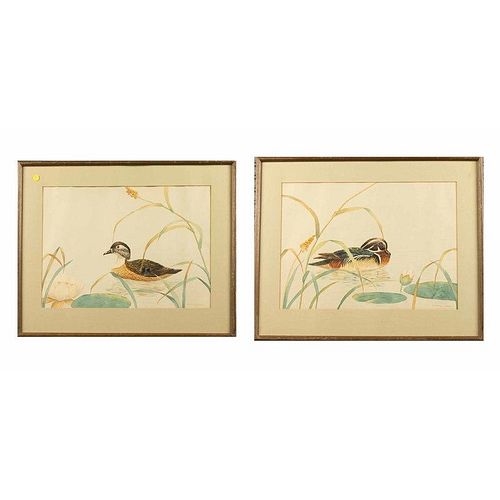 Pair of Shirrell Graves Paintings