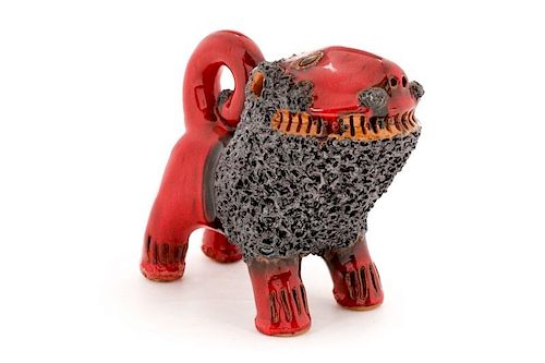 Billy Ray Hussey Standing Chinese Red Lion