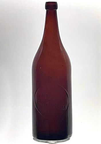 1900 Bosch Brewing Company Beer 22oz Bottle Lake Linden Michigan