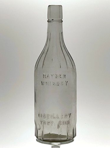 1900s Haymer Whiskey Embossed Bottle 32oz? Troy Ohio