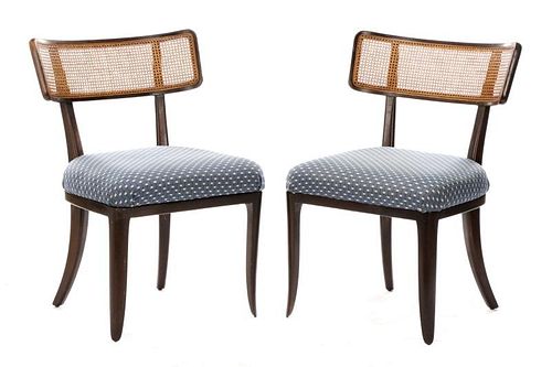 Pair of Edward Wormley for Dunbar Side Chairs