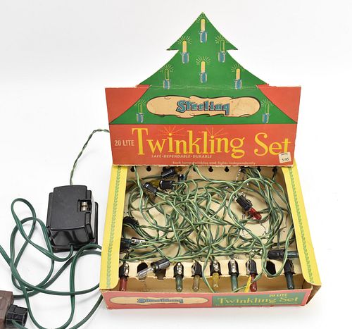 BOXED STERLING "TWINKLING LIGHTS" 