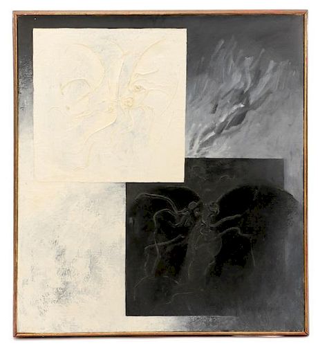 Vincentiu Grigorescu "Monochrome Abstraction"-1968