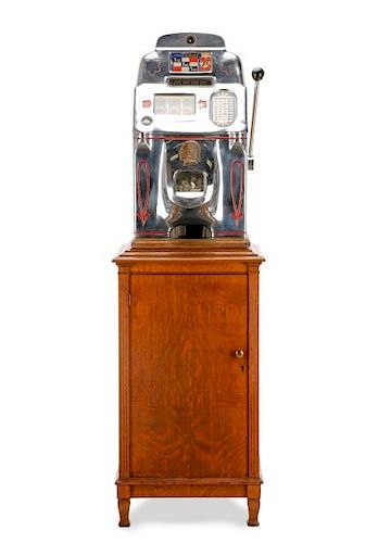 25 Cent O.D. Jennings Standard Chief Slot Machine