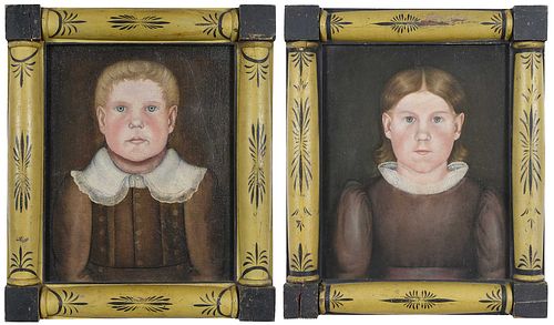 Attributed to Sheldon Peck, Pair of Twins