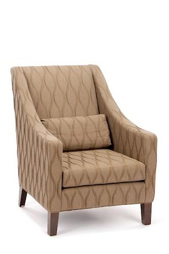 Hawthorne Gray Upholstered Lounge Chair