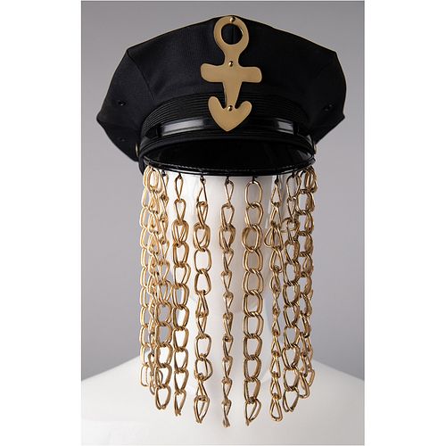 Prince&#39;s Iconic Stage-Worn Chain Hat from the Act II Tour