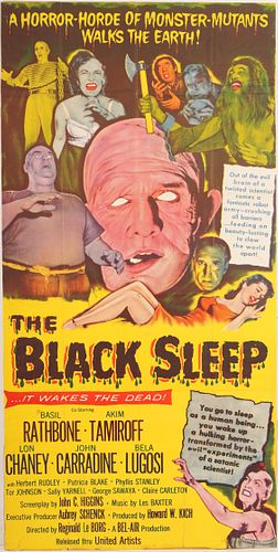 Large Vintage "The Black Sheep" Movie Poster