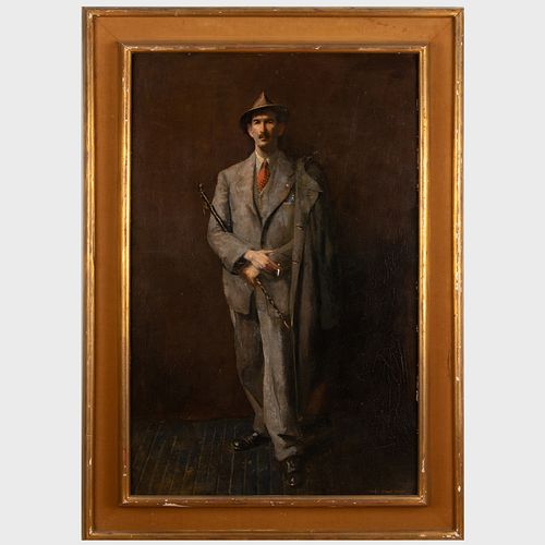 Maxwell Stewart Simpson (1896-1984): Portrait of Baron Benners