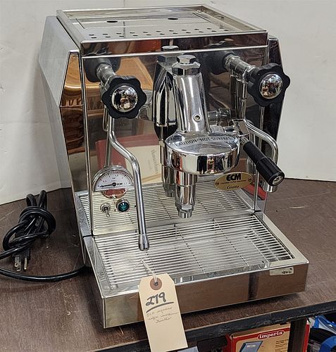 ECM espresso coffee machine Giotto