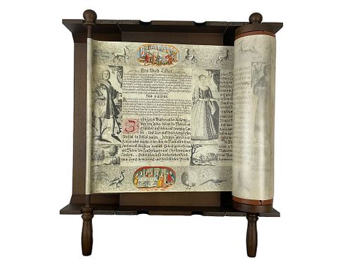 The Esther Scroll, Limited Collector's Edition of 1,746 Copies, In Wooden Display