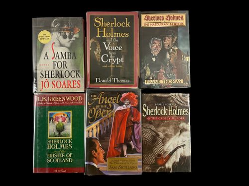 Group of 6 Sherlock Holmes Pastiche