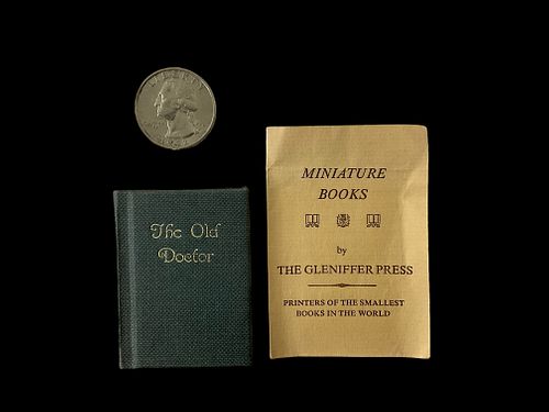 Miniature Book The Old Doctor by T. Radcliffe Barnett