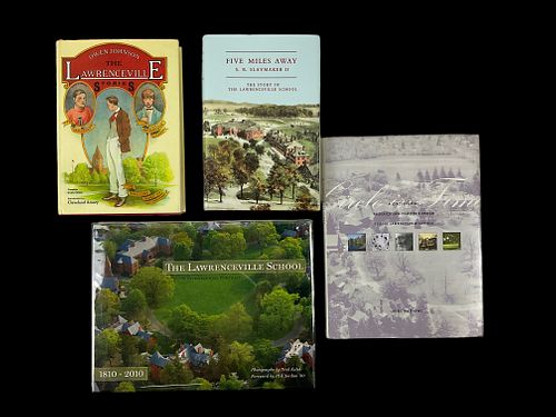 Group of 4 Books on The Lawrenceville School New Jersey