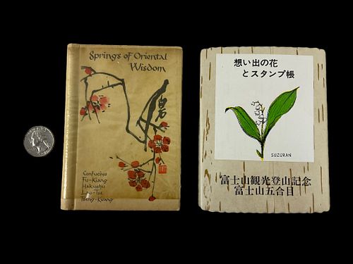 Group of 2 Springs of Oriental Wisdom and Dried Flowers Portfolio Booklet