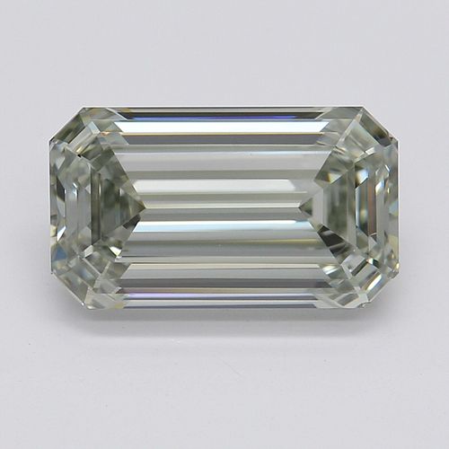 2.02 ct, Natural Fancy Gray Green Even Color, VS1, Emerald cut Diamond (GIA Graded), Appraised Value: $116,300 