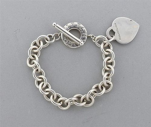 Tiffany &amp; Co Sterling Silver Return To Tiffany Tag Bracelet