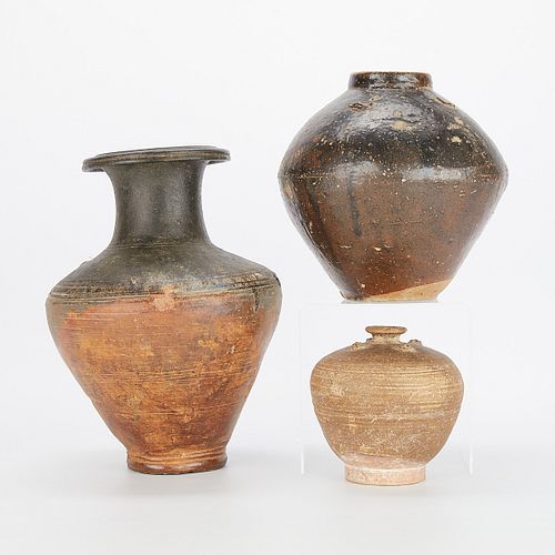 Group of 3 Southeast Asian Vases