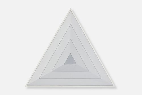 Hard Edge, Triangular Painting