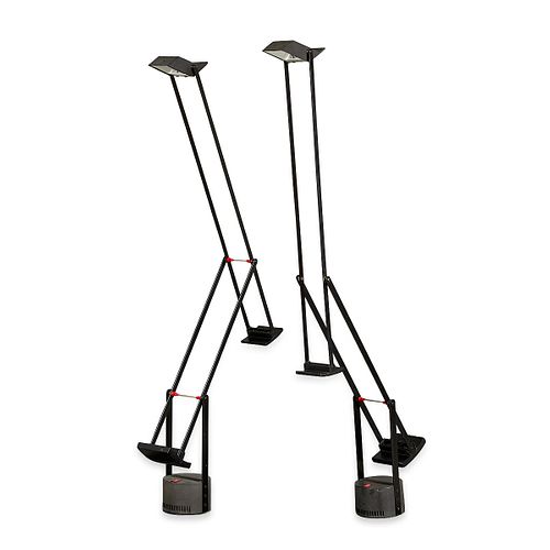 Pair Tall Sapper for Artemide "Tizio" Desk Lamps