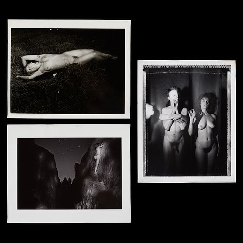 3 Siegfried Halus Silver Gelatin Nude Prints
